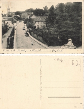 Crossen Oder Stadtberg Krosno Odrzanskie Ostbrandenburg * um 1930