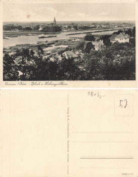 Crossen Oder von Hohenzollern Krosno Odrzanskie Ostbrandenburg * um 1930