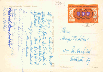 09474 Crottendorf Erzgebirge Methoditenkirche o 1967