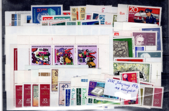 East Germany, 1970 year, mint never hinged stamps, complete set