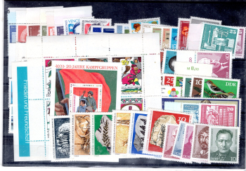 DDR Jahrgang 1973 postfrisch komplett
