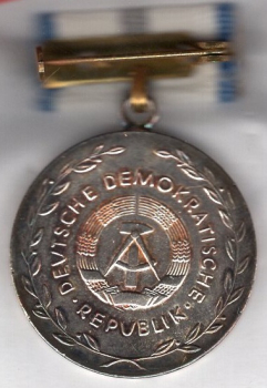 GDR Medal for Loyal Service in the Health and Social Services Sector in Silver from 1973