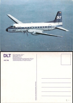 DLT Flugzeug HS 748 British Aerospace