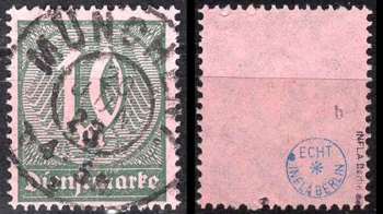 German Empire Michel Dienst 68b