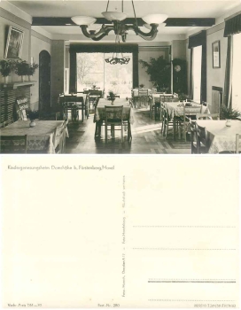 16798 Damshöhe Fürstenberg Kinderheim Speisesaal  *1956 Hanich0280