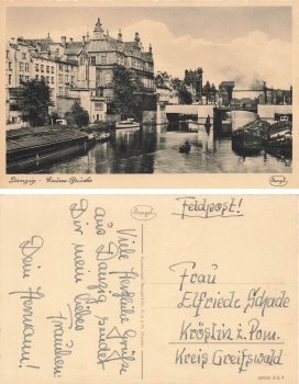 Gdansk Green Bridge * around 1940