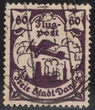 Danzig Michel 113 (used), Airmail