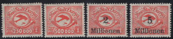 Danzig Michel 177-180 * ungebraucht mit Falz