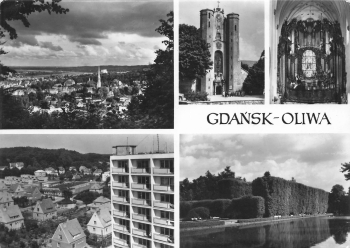 Olivia Danzig Mehrbildkarte o 1969