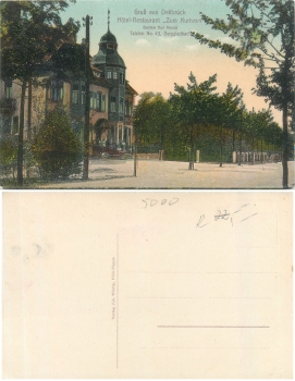 Köln Dellbrück Hotel "Zum Kurhaus" * ca. 1920