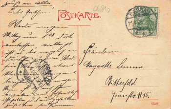 Dessau Neumarkt mit Johanniskirche und Herzog Franz Denkmal o 1906