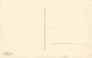 Dessau Gestänge mit Schloss * um 1930