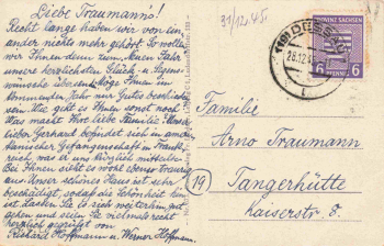 Dessau Bahnhof o 1945