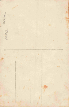 Dessau, Annenstraße 39, decorative painter L. Frischmuth, photo card, circa 1910