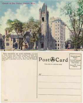 Michigan Detroit Church of Our Father *ca.1910