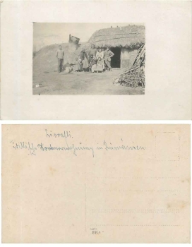German soldiers in Romania WWI real photo * ca. 1915