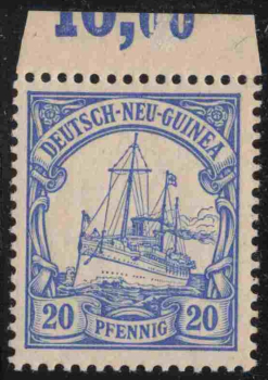 German New Guinea Michel 10 ** mint never hinged Imperial Yacht