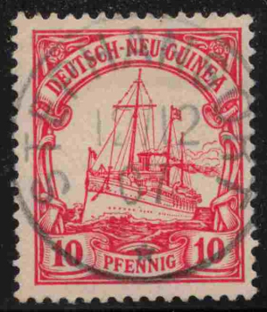 German New Guinea Michel No. 9 o (cancelled), Imperial Yacht issue.