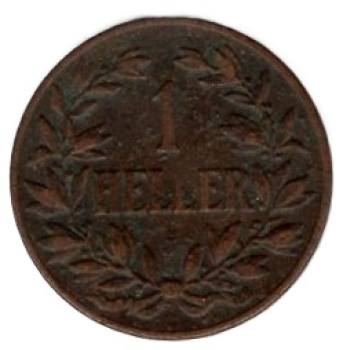 Deutsch Ostafrika 1 Heller 1911 J