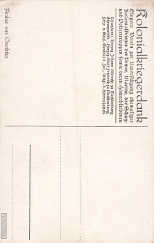 Araber aus Ostafrika Kolonialkriegerdank * um 1915