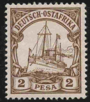 German East Africa Michel 11 * unused Imperial Yacht