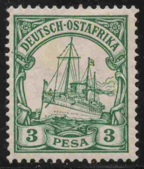 German East Africa Michel 12 * unused Imperial Yacht