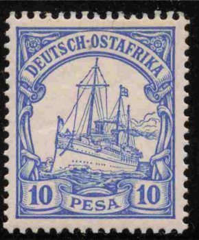 German East Africa Michel 14 * unused Imperial Yacht
