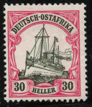 German East Africa Michel 22 * unused Imperial Yacht