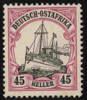 German East Africa Michel 28b * unused Imperial Yacht