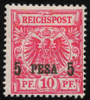 Deutsch-Ostafrika Michel 3 * ungebraucht  Krone Adler 