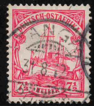 Deutsch-Ostafrika Michel 32 o gestempelt Kaiseryacht