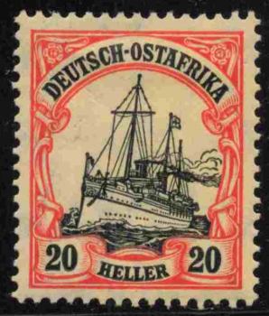 Deutsch-Ostafrika Michel 34 * ungebraucht Kaiseryacht  