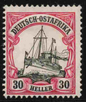Deutsch-Ostafrika Michel 35 * ungebraucht Kaiseryacht  