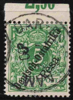 German East Africa Michel No. 7 used, Crown/Eagle design 