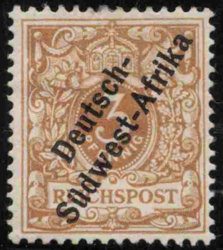 Deutsch-Südwest-Afrika Michel 1 b * ungebraucht Krone Adler