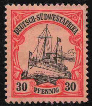 Deutsch-Südwestafrika Michel 16 * ungebraucht Kaiseryacht
