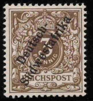 Deutsch-Südwestafrika Michel 5 a * ungebraucht Krone Adler