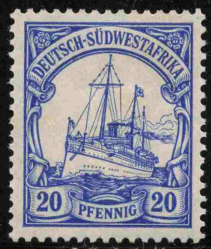 Deutsch-Südwestafrika Michel 26 * ungebraucht Kaiseryacht