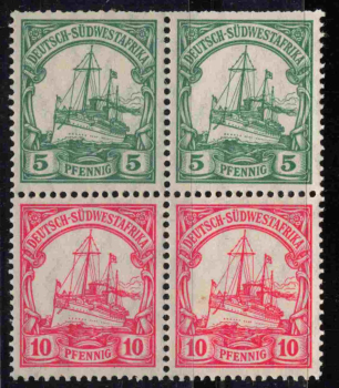 Deutsch-Südwestafrika Michel 32 B * ungebraucht Kaiseryacht