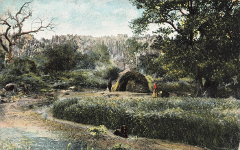 Landscape at Waterberg, German South West Africa * around 1910