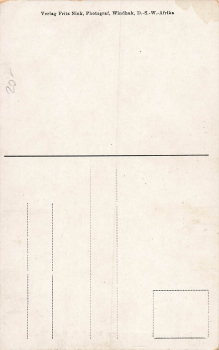 Windhuk Gouvernementsgarten Deutsch-Südwestafrika * um 1910