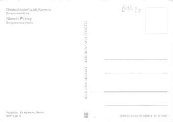 01917 Deutschbaselitz bei Kamenz Bungalowsiedlung * 1976