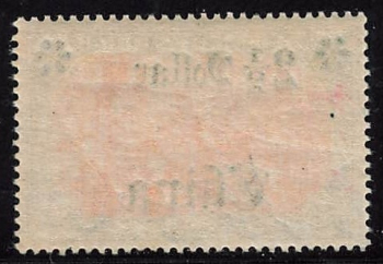 Deutsche Post in China Michel 37A ** postfrisch  2 1/2 Dollar auf 5 Mark