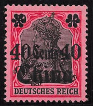 Deutsche Post in China Michel 43** postfrisch Germania