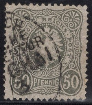 Deutsche Post in China Vorlaeufer Michel V44 o Shanghai