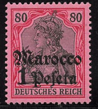 Deutsche Post in Marokko Michel 29 * ungebraucht