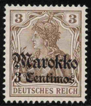 Deutsche Post in Marokko Michel 46 * ungebraucht