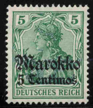 Deutsche Post in Marokko Michel 47 * ungebraucht 