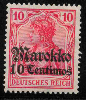 Deutsche Post in Marokko Michel 48 * ungebraucht