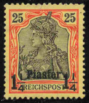 Deutsche Post in der Türkei Michel 15 I * ungebraucht Germania